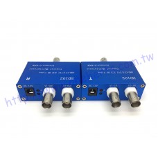 HD-102 數位2路單軸傳輸器 HD102 2路頻道單軸傳輸器 AHD TVI CVI 類比 二路複用器 同軸影像傳輸器